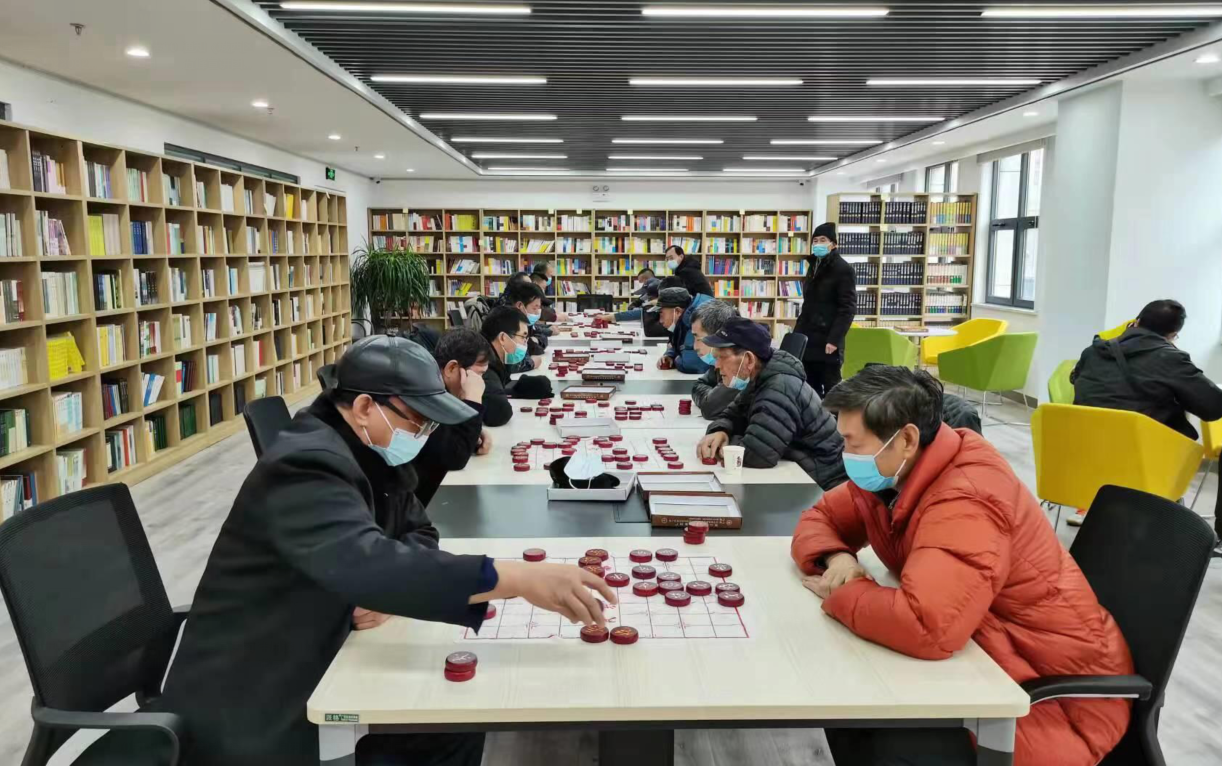 西寧市城西區(qū)文景街社區(qū)職工書屋。城西區(qū)民政局供圖